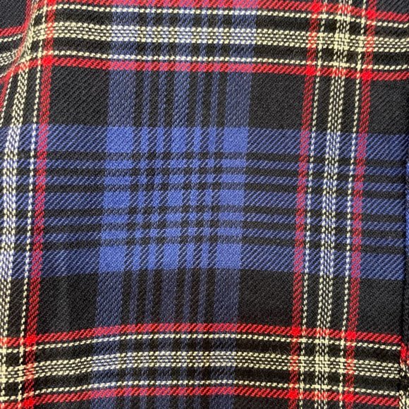 Girls Pretty Cool Plaid Button Up Shirt 2-Piece Set - Picture 9 of 11